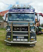 =MAN, gesehen beim Ortsjubiläum von Spahl im Juni 2017