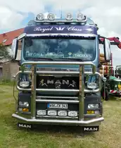 =MAN, gesehen beim Ortsjubiläum von Spahl im Juni 2017