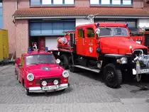 Minitanker auf Trabant 601 der FF Garzin zu Gast beim Florianfest im August 2017 in Torgelow M/V.Die FF Torgelow wünscht allen IFA G5 Fans ein Erfolgreiches 2018.
