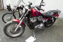 =Harley Davidson Sportster XL 2, Bj. 1988, gesehen beim Ortsjubiläum von Spahl im Juni 2017