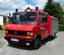 =Löschgruppenfahrzeug der Freiwilligen Feuerwehr Geismar, gesehen beim Ortsjubiläum von Spahl im Juni 2017