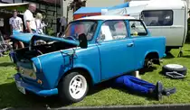 =Trabant, gesehen beim Ortsjubiläum von Spahl im Juni 2017