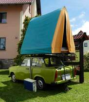 =Trabant-Zeltplatz, gesehen beim Ortsjubiläum von Spahl im Juni 2017