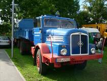 H6Kipper mit ehem. Werkstatth�nger beim Bulldogtreffen in Burkhardtsdorf