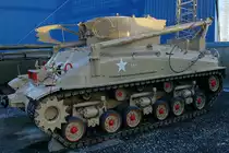 Ein Bergepanzer M32 Sherman im Auto- und Technikmuseum Sinsheim. (Januar 2007)