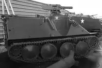 Der Spähpanzer Pansarbandvagn 301 im Auto- und Technikmuseum Sinsheim. (Januar 2007)