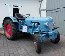 =Eicher Tiger, Bj. 1962, ausgestellt beim Ortsjubiläum von Spahl im Juni 2017