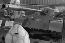 Ein mittlerer Kampfpanzer T-55 im Auto- und Technikmuseum Sinsheim. (Januar 2007)