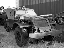 Ein Schützenpanzerwagen vom Typ BTR-152 im Auto- und Technikmuseum Sinsheim. (Januar 2007)