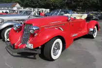 Auburn Speedster 851 auf dem Oldtimertreffen am Bikertreff Krefeld, 24.9.17