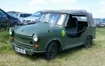 =Trabant in NVA-Ausführung, gesehen beim Ortsjubiläum von Spahl im Juni 2017