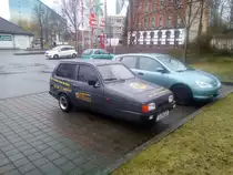 Mir unbekanntes Gefährt am 02.01.2018 auf dem Norma-Parkplatz Chemnitz Augustusburger Straße bei bescheidenem Wetter mit dem Handy erlegt. Hat jemand nähere Daten zu diesem Fahrzeug?