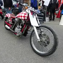 Harley Davidson Early Shovel HD sucht auf der Veterama einen neuen Besitzer, Oktober 2017