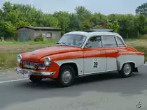 Ein Teilnehmer der ADAC Sunflower Rallye im August 2012 war dieser IFA Wartburg W312.