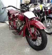 =Indian 101 Scout, Bj. 1928, steht bei der Veterama zum Verkauf, 10-2017