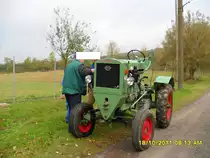 Normag NG 23 Bild habe ich bei Sangerhausen am 18.10.2011 gemacht.