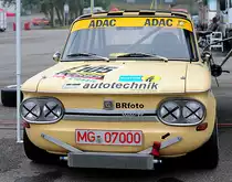 NSU TT   Kampf der Zwerge  im Fahrerlager von Spa-Francorchamps, beim Youngtimer Festival Spa 24 July 2016