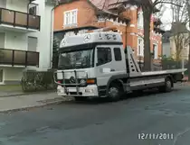 Atego Mercedes-Benz Abschleppfahrzeug mit diesen Fahrzeug lässt es sich gut Arbeiten Bild habe ich am 12.11.2011 gemacht.