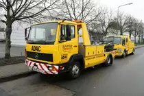 ADAC/Safar Mercedes Benz Abschleppfahrzeug am 06.01.18 in Frankfurt am Main Preungesheim