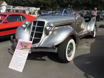 Auburn Speedster 851 Boattail auf dem Oldtimertreffen am Bikertreff Krefeld, 24.9.17 