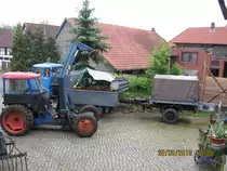 T 157/2 bei Verlade Arbeiten er ist über 40 Jahre alt Bild habe ich am 28.05.2010 gemacht