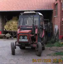 Zetor 5211 BJ.1986 ihn habe ich 1994 von meiner Firma gekauft Bild habe ich am 24.07.2006 gemacht.