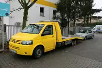 ADAC/Safar VW T6 Abschleppfahrzeug am 06.01.18 in Frankfurt am Main Preungesheim