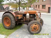 RS 01/40 Pionier BJ.1954 zum Abtransport ins IFA-Museum Nordhausen wo er mal gebaut wurde Bild habe ich kurz vor der Verladung in Hasselfelde im Harz am 10.05.2011 gemacht.