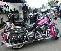 =Harley Davidson, steht bei der Veterama zum Verkauf, 10-2017
