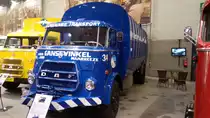 DAF A1900DD Müllwagen aus dem Jahr 1968. DAF-Museum Eindhoven am 05.01.2018.