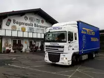 DAF XF 105.410, in der Logistikkette der Bayerwald Bärwurzerei; 171006