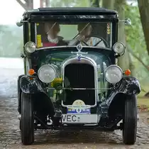 Ein Citroen B14g während der ersten Etappe der ADAC Sunflower Rallye. (Nehringen, August 2012)