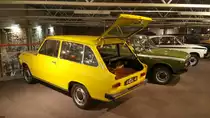 DAF 66 Kombi. 1972 - 1975. Wie fast alle Modelle von DAF wurde auch das Modell 66 von Giovanni Michelotti gezeichnet. Auch in dieser Baureihe gab es wieder eine Limousine, ein Coupe und das Kombimodell. DAF-Museum Eindhoven am 05.01.2018.