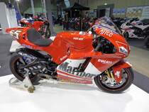 Ducati Desmosedici GP 5 auf der International Motor Show in Luxembourg, 17.11.2017