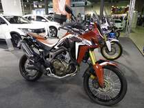 Honda Africa Twin CRF 1000 auf der International Motor Show in Luxembourg, 17.11.2017