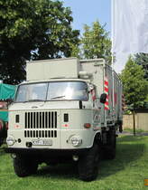 W 50 LA Absetzkoffer wird noch beim DRK Eingesetzt Bild habe ich am 05.07.2014 in Greußen gemacht.