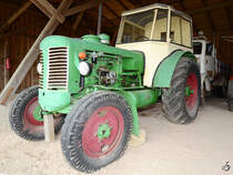 Ein tschechischer Traktor Zetor Super 50 im Agroneum Alt Schwerin. (August 2012)