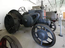 Ein Traktor  Lanz Kühler-Bulldog im Agroneum Alt Schwerin. (April 2009)