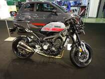 Yamaha 900 XSR Abarth auf der International Motor Show in Luxembourg, 17.11.2017