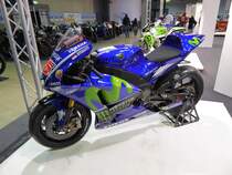 Yamaha YZR M1 auf der International Motor Show in Luxembourg, 17.11.2017