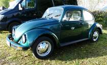 =VW Käfer, steht bei der Veterama zum Verkauf, 10-2017