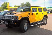 Ein Hummer H2 in Tönisvorst, 23.6.17
