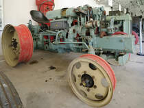 Ein mir unbekannter Traktor im Agroneum Alt Schwerin. (August 2012)