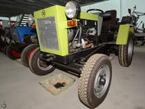 Ein Traktor Marke Eigenbau im Agroneum Alt Schwerin. (August 2012)