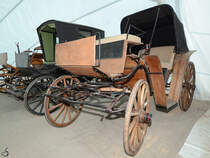 Alte Kutschwagen im Agroneum Alt Schwerin. (August 2012)