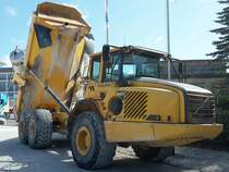 Volvo Muldenkipper beim Kreidewerk bei Sassnitz am 27.09.2015