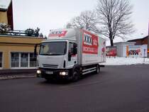 IVECO-EUROCARGO, als Montagewagen einer gro�en �sterreichischen M�belhandelskette auf den Stra�en in Ried i.I.; 090130