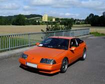 RENAULT Alpine V6GT, Bj.1982 braust anlässlich der Wadholz-Classic durch die Gegend; 170723