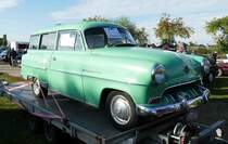 =Opel Olympia Caravan steht bei der Veterama zum Verkauf, 10-2017