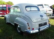 =Opel Olympia 1500, Bj. 1952, steht bei der Veterama zum Verkauf, 10-2017